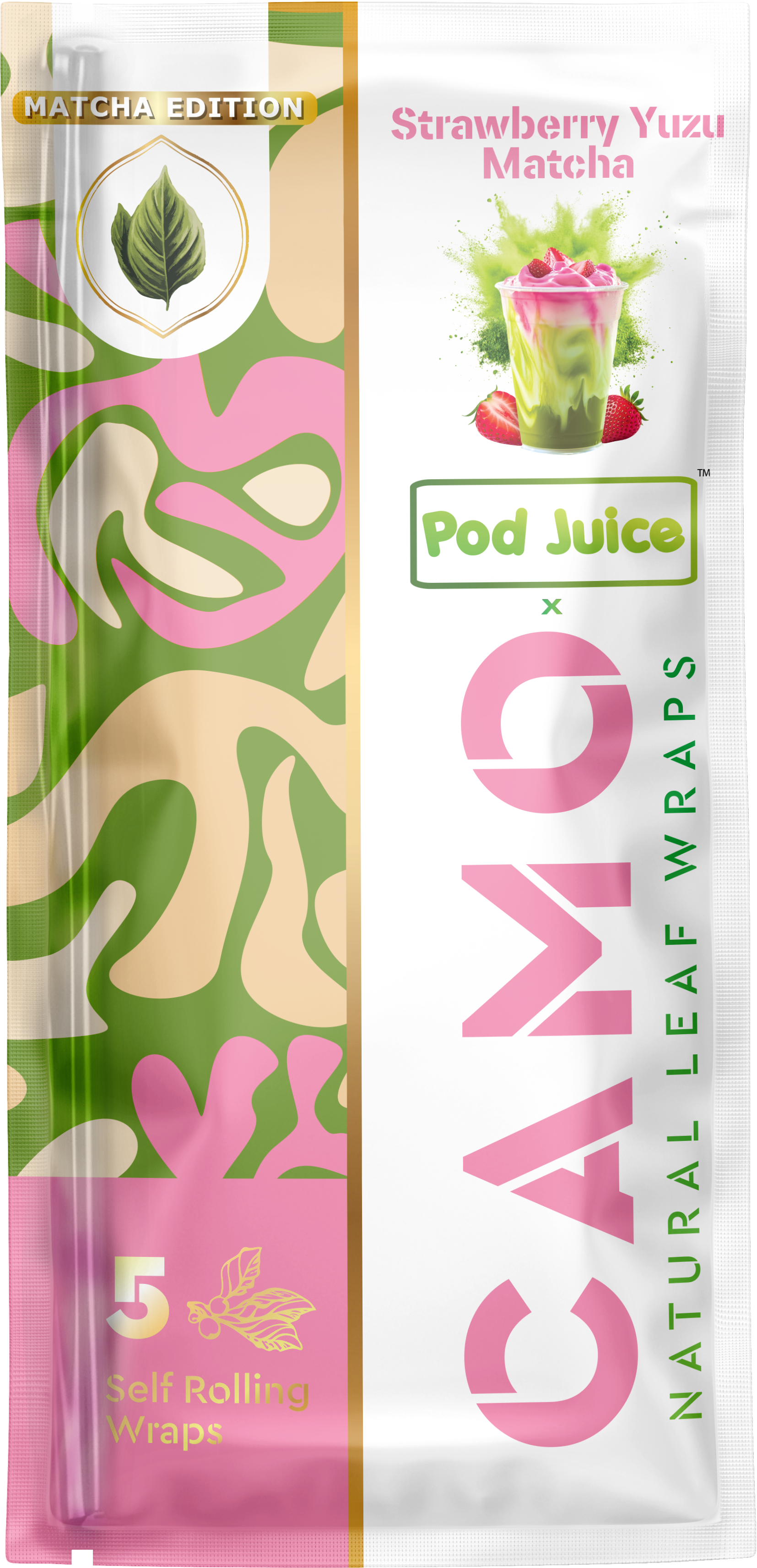 Strawberry Yuzu Matcha