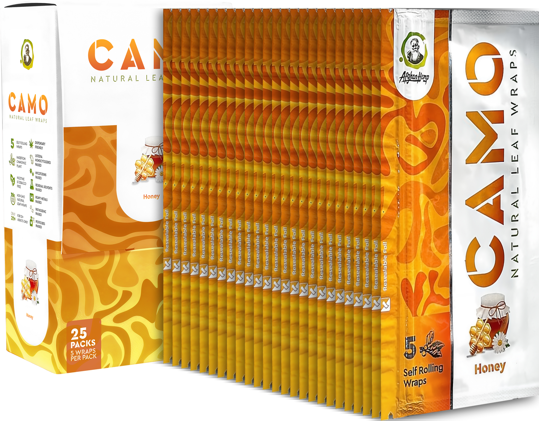 125 wraps / 25 pouches