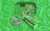 Camo Rolling Kit includes a green rolling tray with hand and eye design, matching grinder, doob tube, papers, and a clear ashtray on a wavy green background.