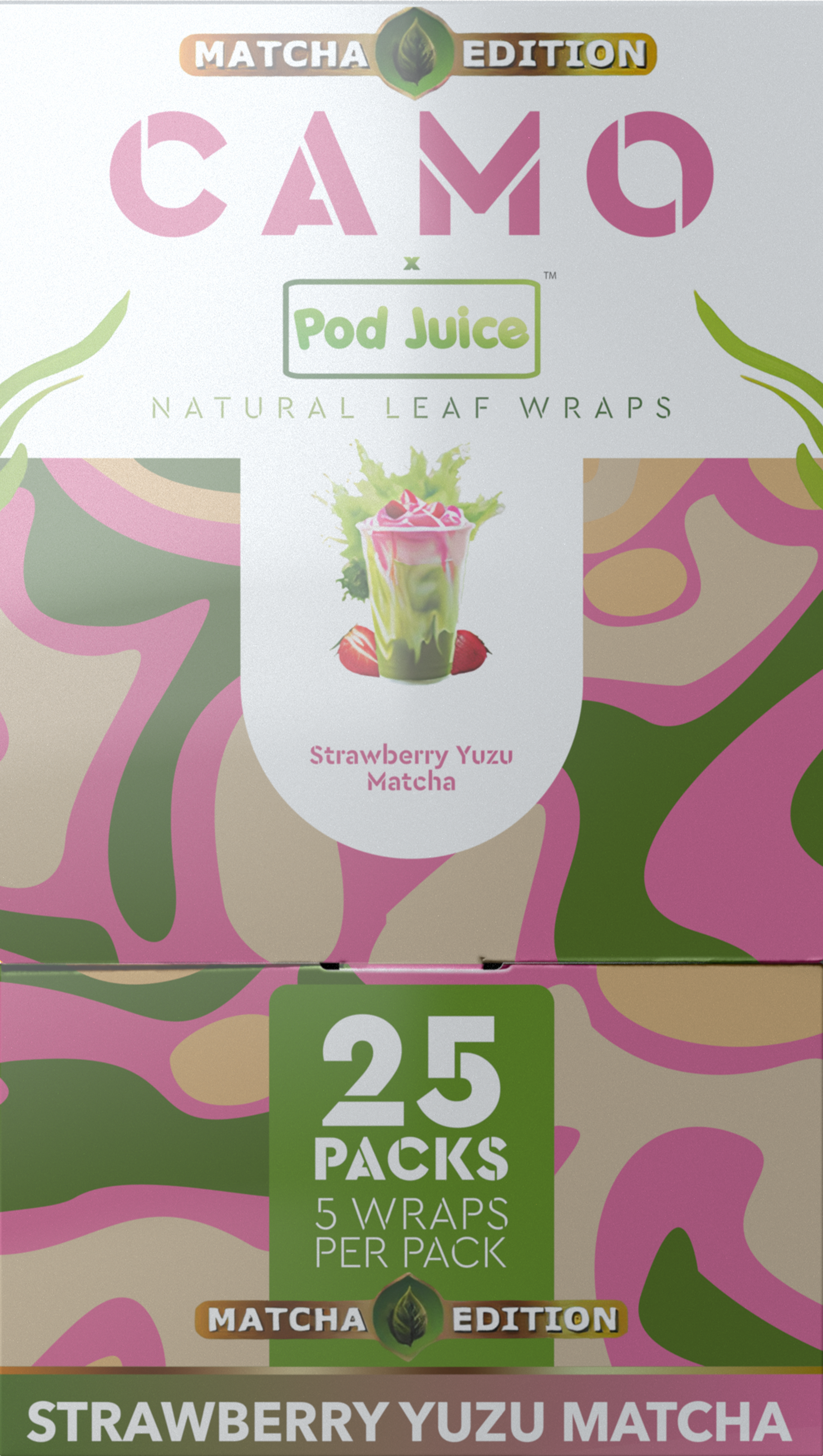 Strawberry Yuzu Matcha