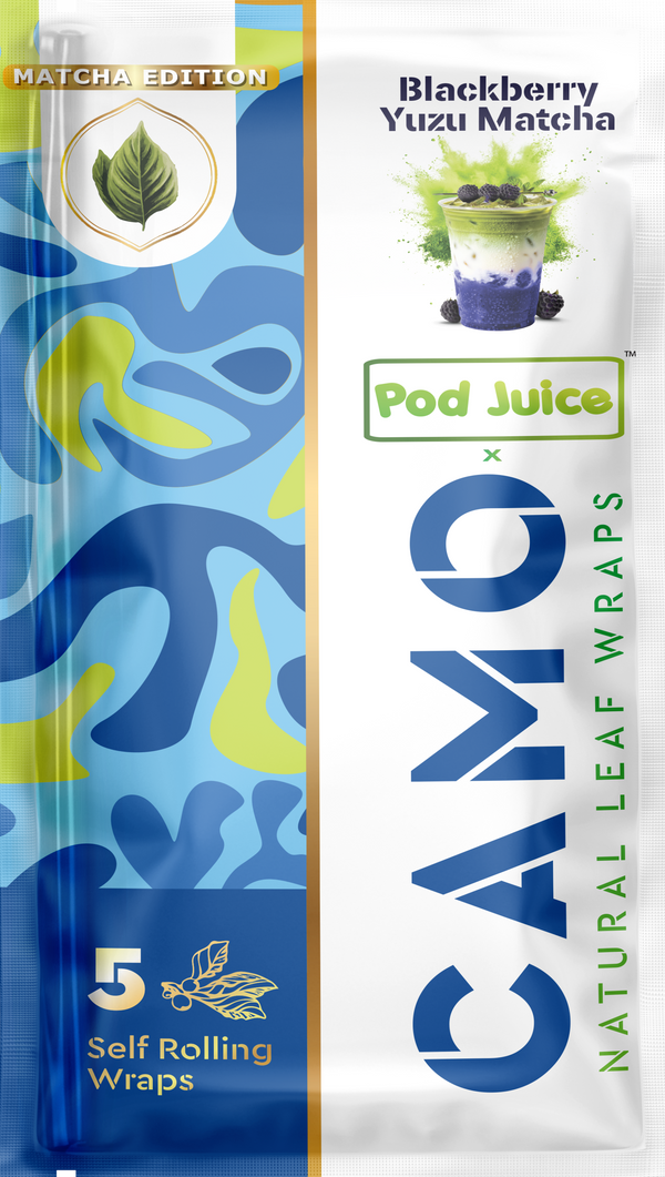 Blackberry Matcha – CAMO Natural Wraps